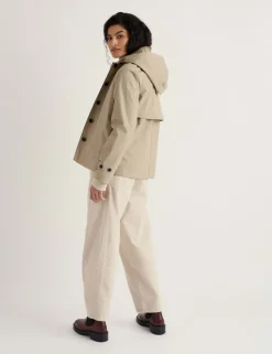 Pure Cotton Waterproof Hooded Jacket