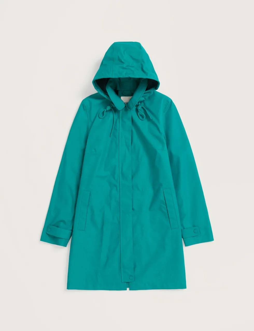 Pure Cotton Waterproof Hooded Mac