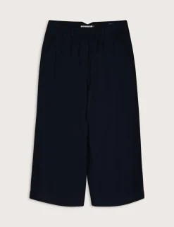 Pure Cotton Wide Leg Culottes