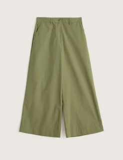 Pure Cotton Wide Leg Culottes