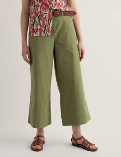 Pure Cotton Wide Leg Culottes