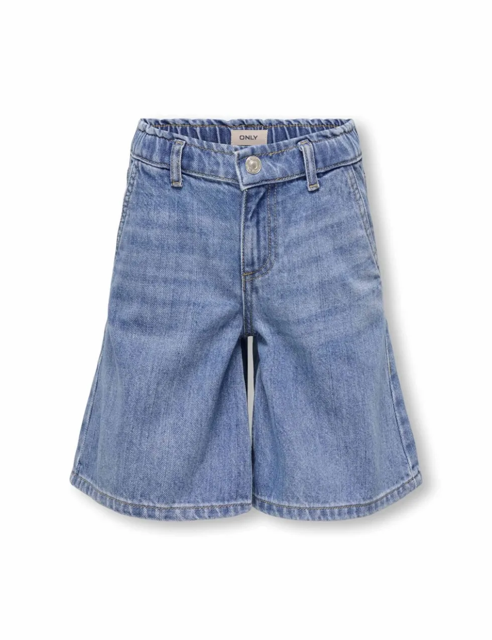Pure Cotton Wide Leg Denim Shorts (8-14 Yrs)