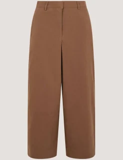 Pure Cotton Wide Leg Trousers