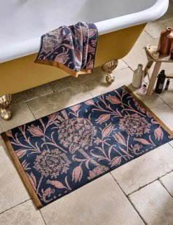 Pure Cotton Wild Tulip Bath Mat