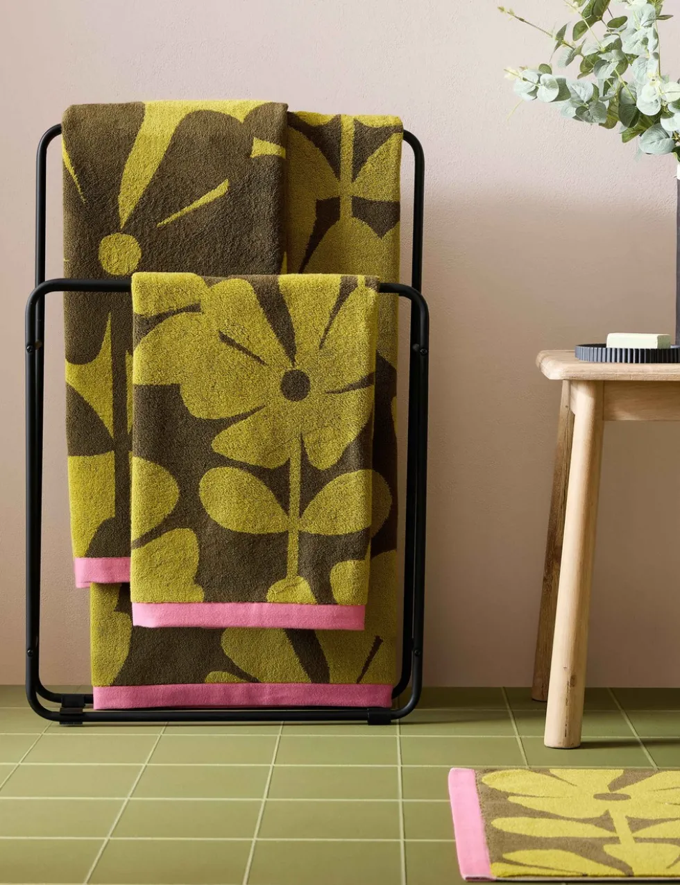 Pure Cotton Wildflower Bath Mat