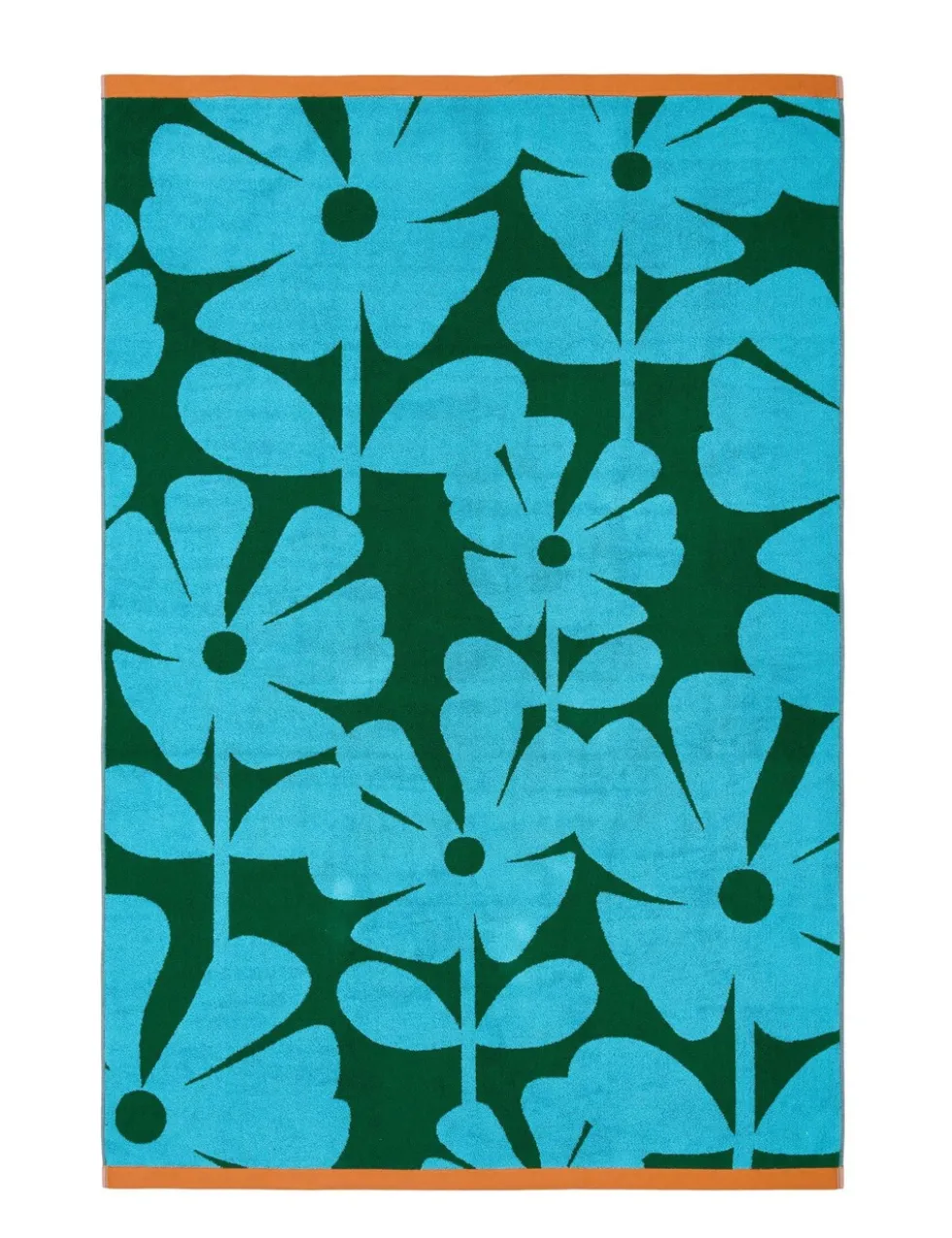 Pure Cotton Wildflower Towel
