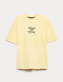 Pure Cotton Williams Racing Graphic T-Shirt (6-16 Yrs)
