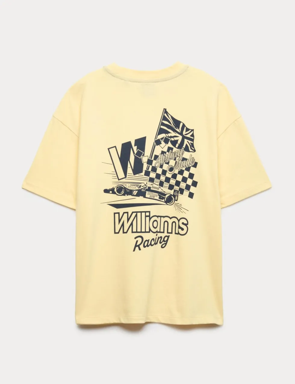 Pure Cotton Williams Racing Graphic T-Shirt (6-16 Yrs)