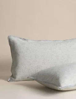 Pure Cotton Woodblock Floral Jacquard Bedding Set