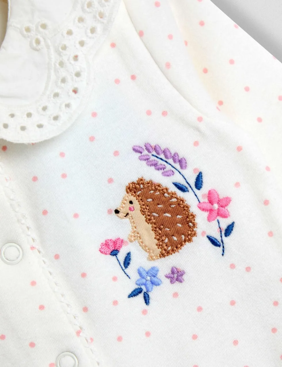 Pure Cotton Woodland Sleepsuit (7lbs-18 Mths)