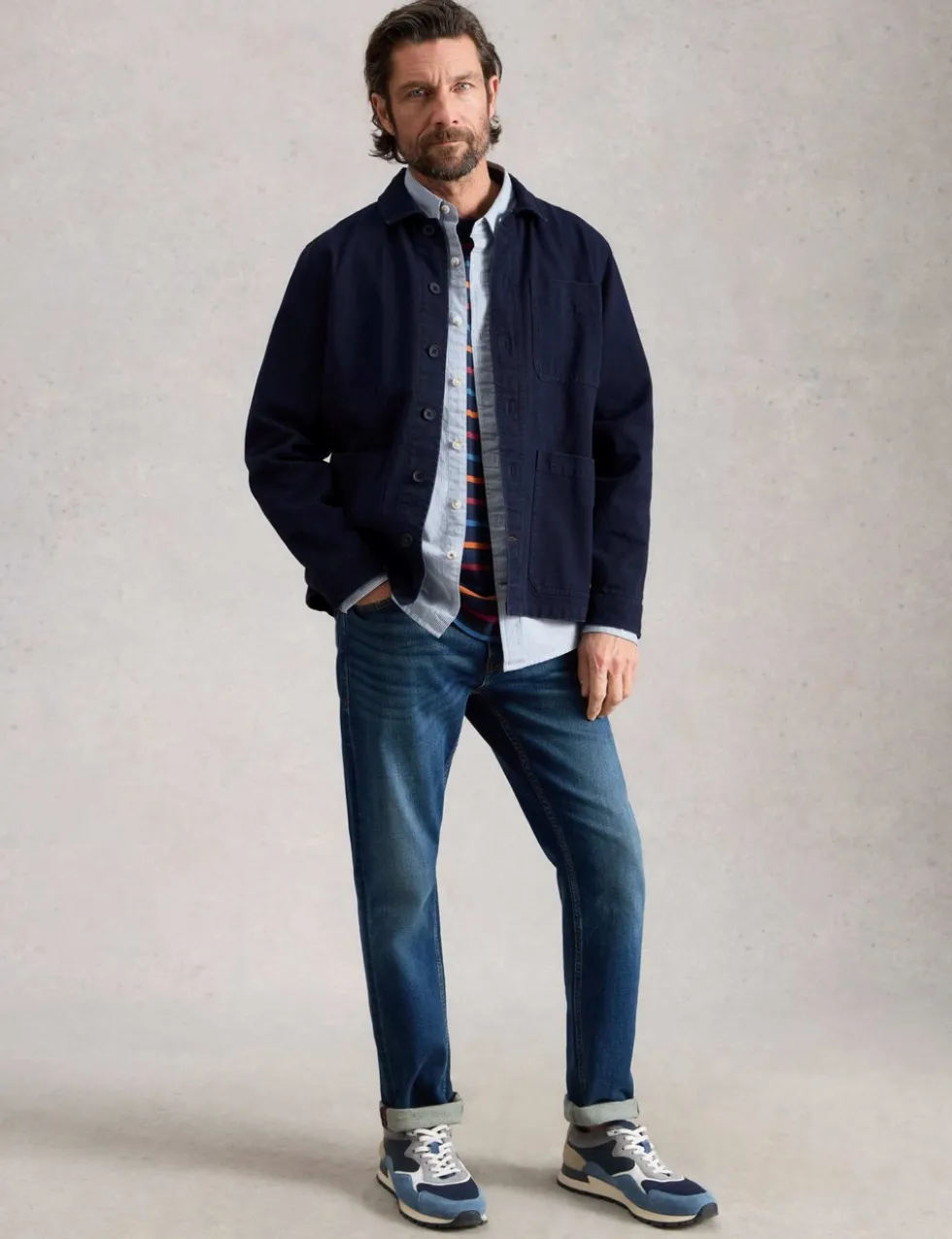 Pure Cotton Workwear Jacket