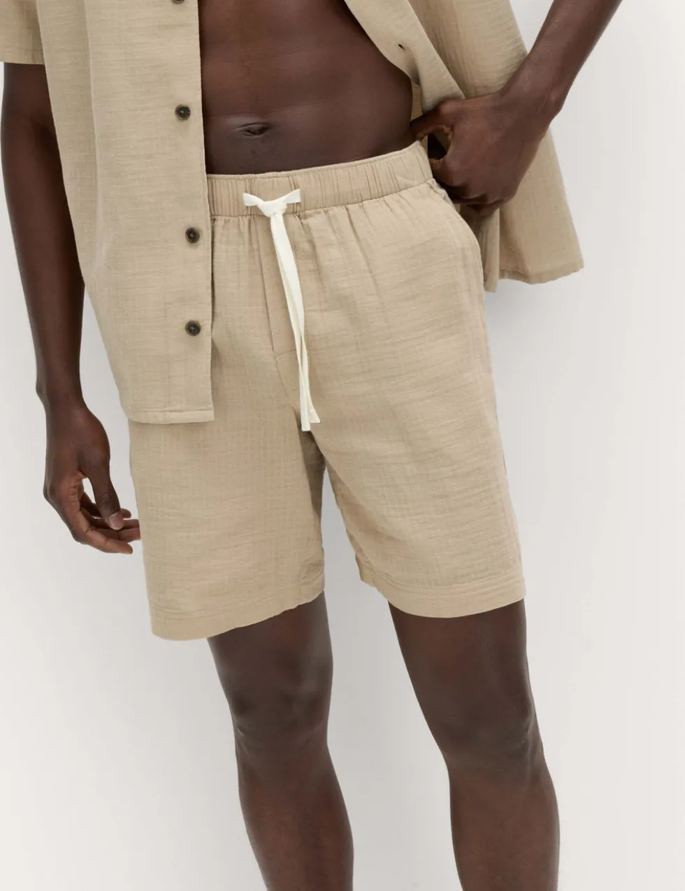 Pure Cotton Woven Loungewear Shorts