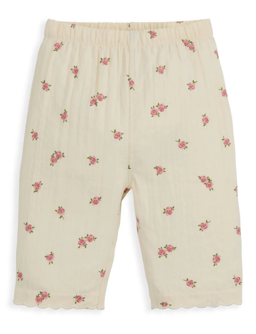 Pure Cotton Woven Rose Print Pyjamas (3 Mths-3 Yrs)