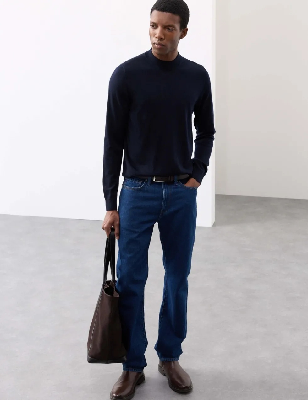 Pure Extra Fine Merino Wool Performance Jumper