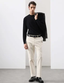 Pure Extra Fine Merino Wool Crew Neck Jumper