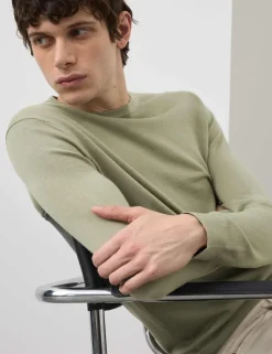 Pure Extra Fine Merino Wool Crew Neck Jumper