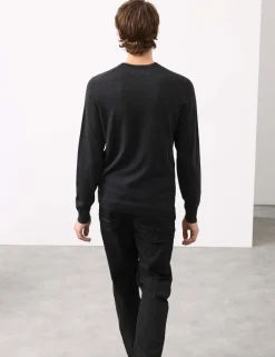 Pure Extra Fine Merino Wool Crew Neck Jumper
