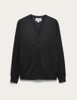 Pure Extra Fine Merino Wool Cardigan