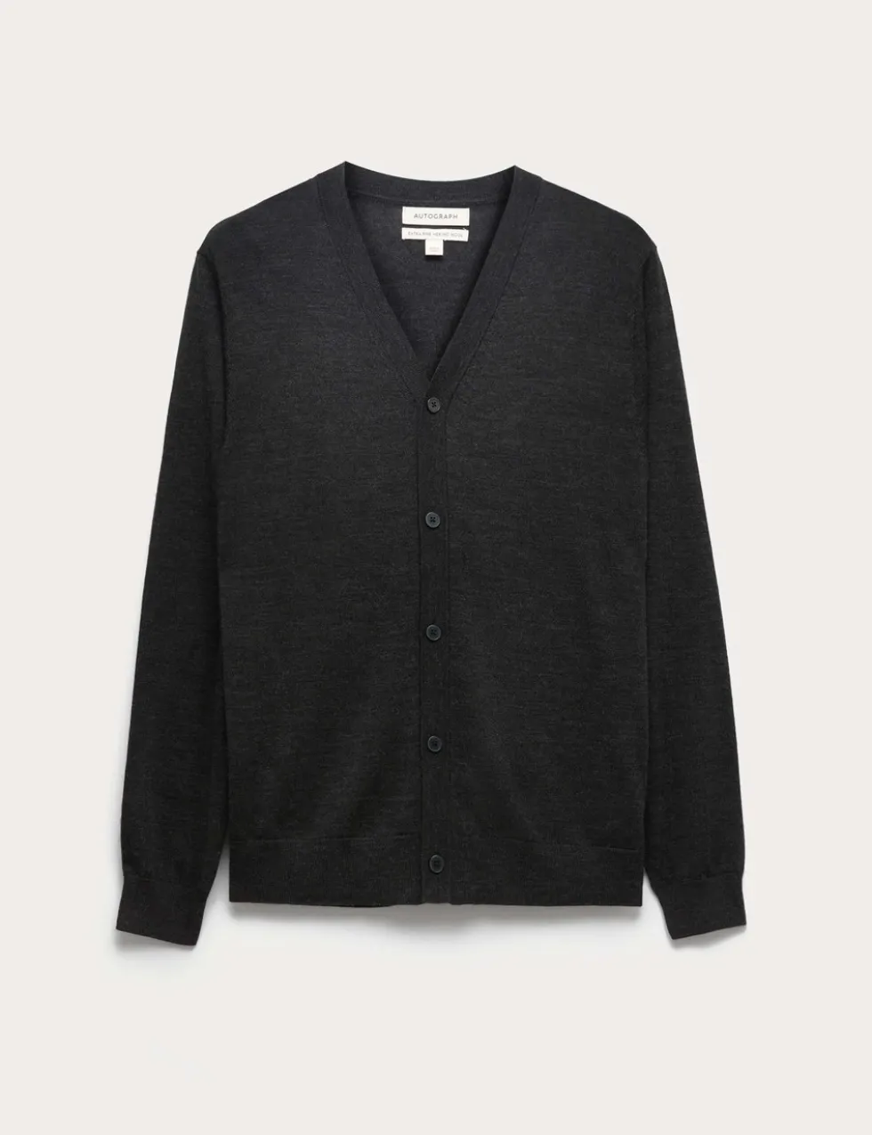 Pure Extra Fine Merino Wool Cardigan