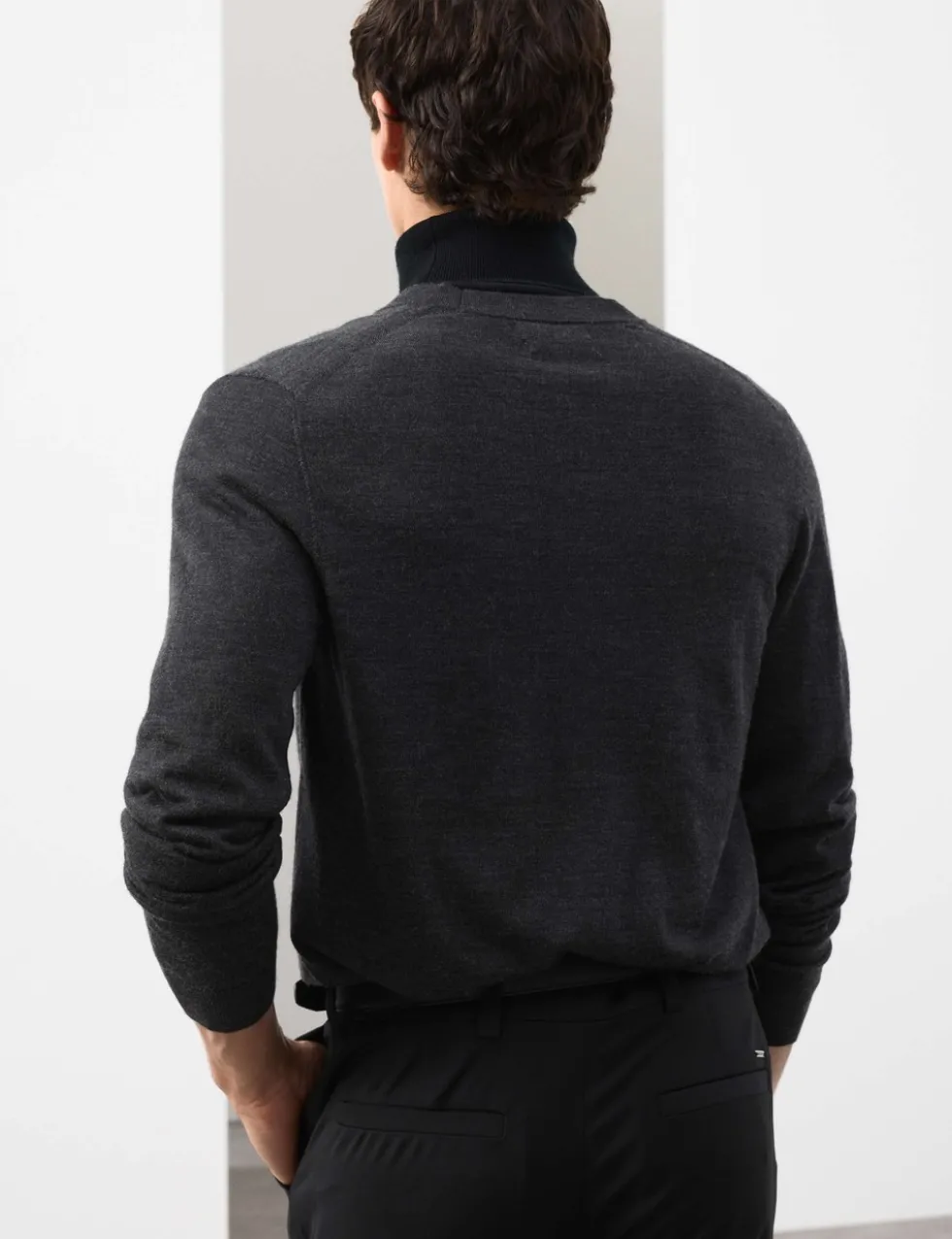 Pure Extra Fine Merino Wool Cardigan