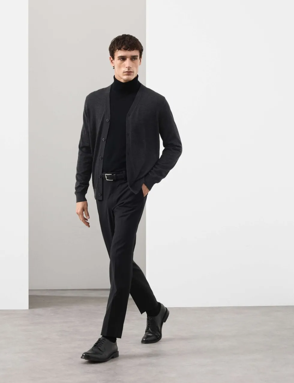 Pure Extra Fine Merino Wool Cardigan