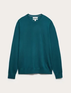 Pure Extra Fine Merino Wool Crew Neck Jumper