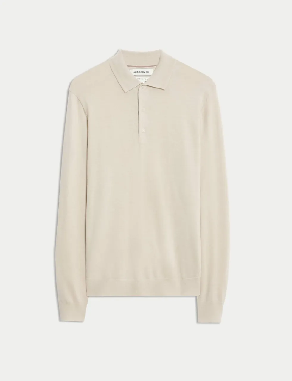 Pure Extra Fine Merino Wool Polo Shirt