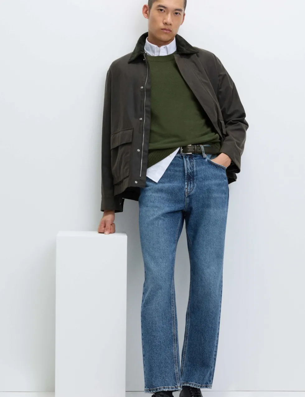 Pure Lambswool Crew Neck Jumper