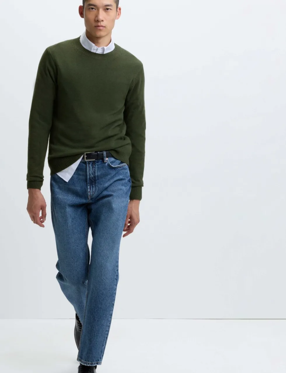 Pure Lambswool Crew Neck Jumper