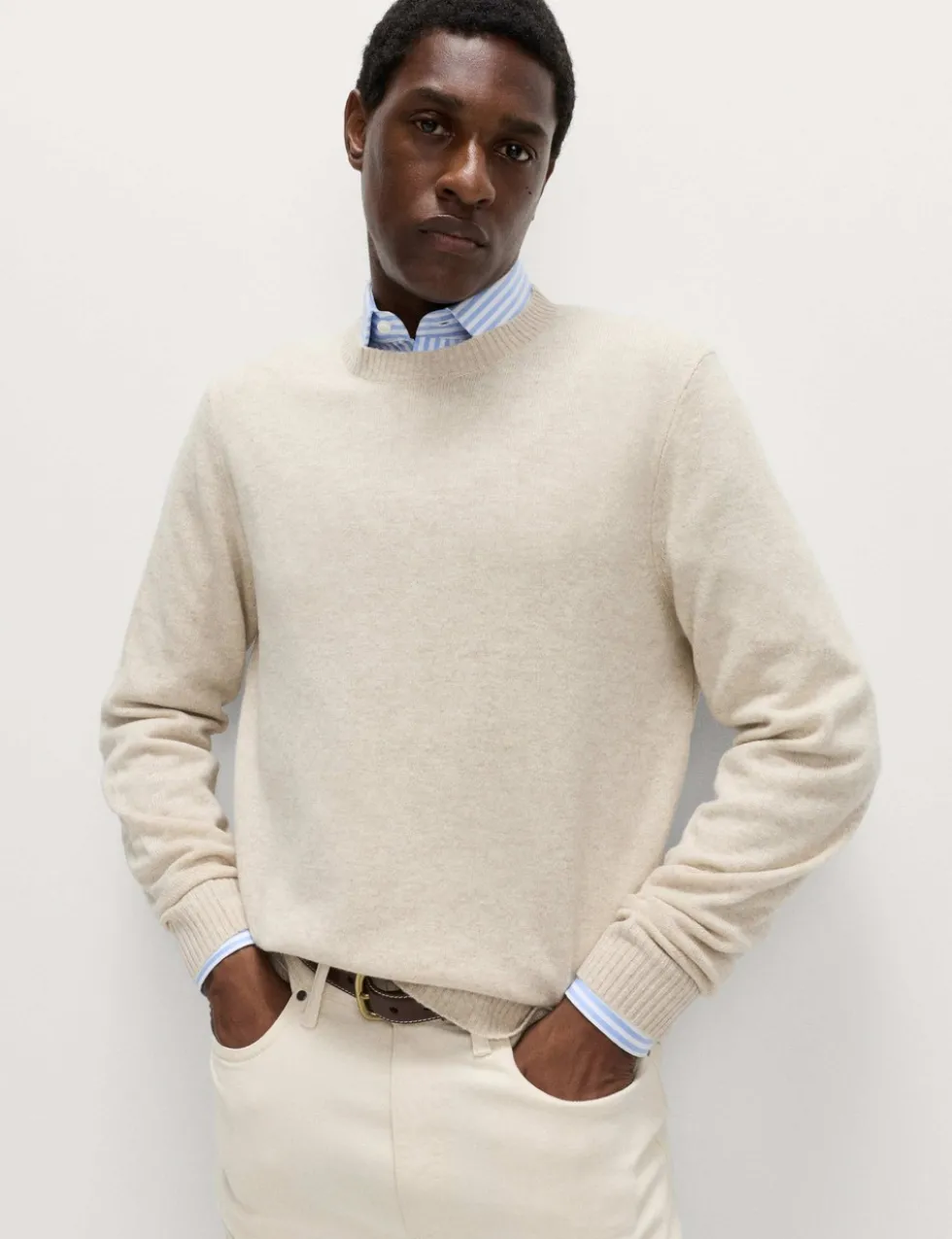 Pure Lambswool Crew Neck Jumper
