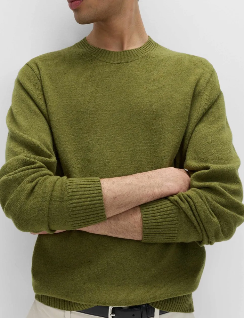 Pure Lambswool Crew Neck Jumper