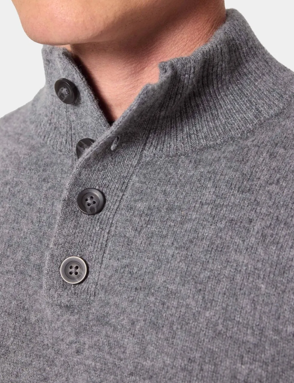 Pure Lambswool Funnel Neck Jumper