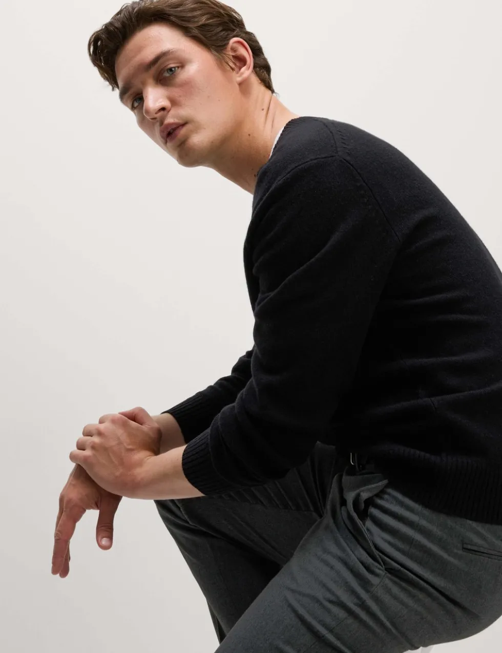 Pure Lambswool V-Neck Jumper