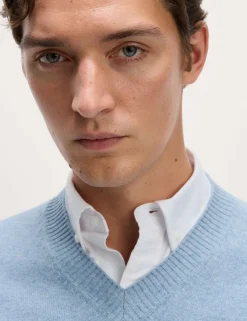 Pure Lambswool V-Neck Jumper