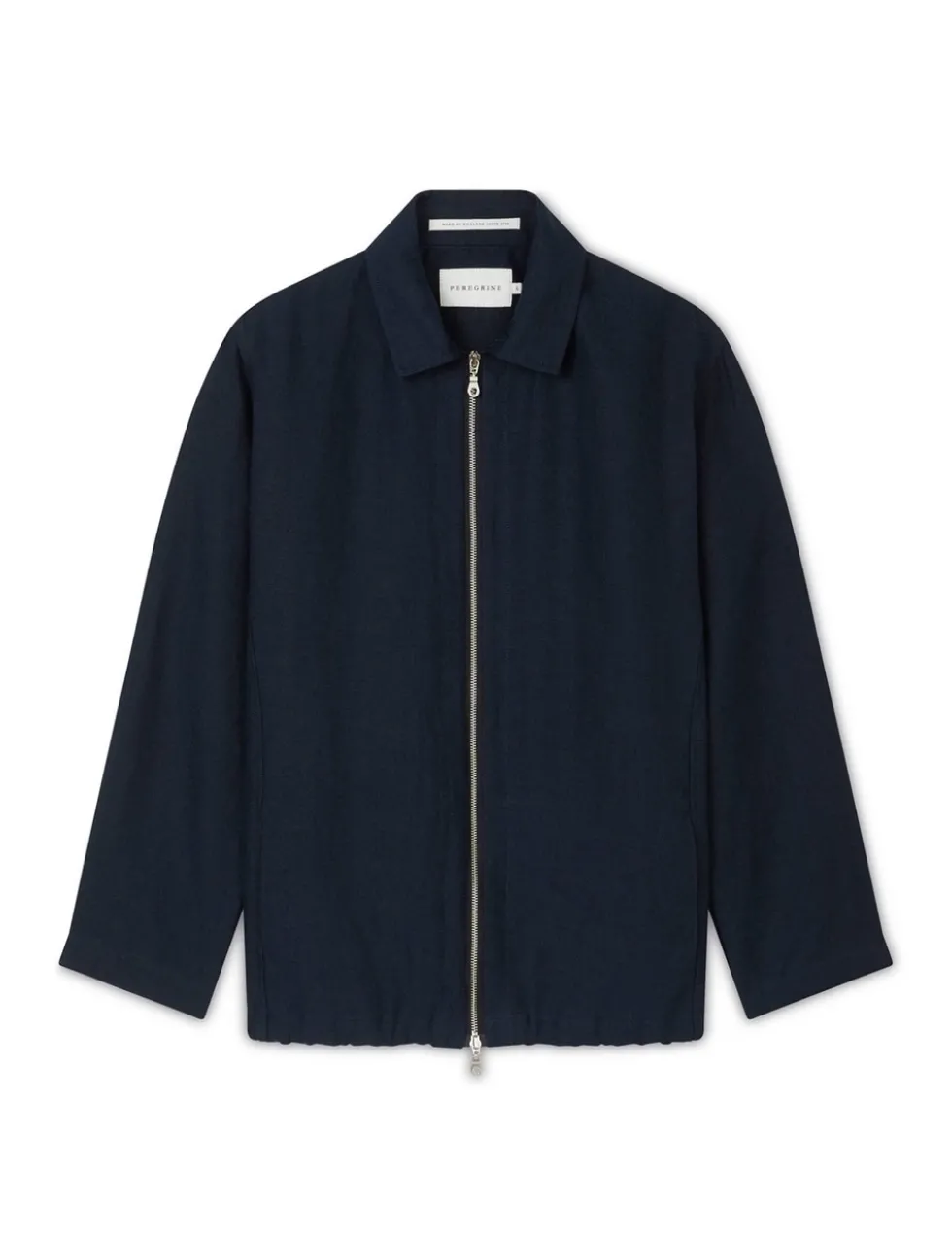 Pure Linen Bomber Jacket