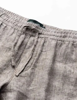 Pure Linen Cargo Shorts