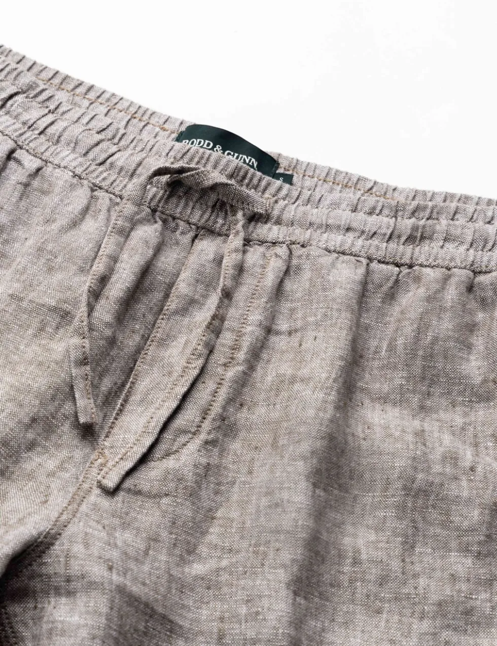 Pure Linen Cargo Shorts