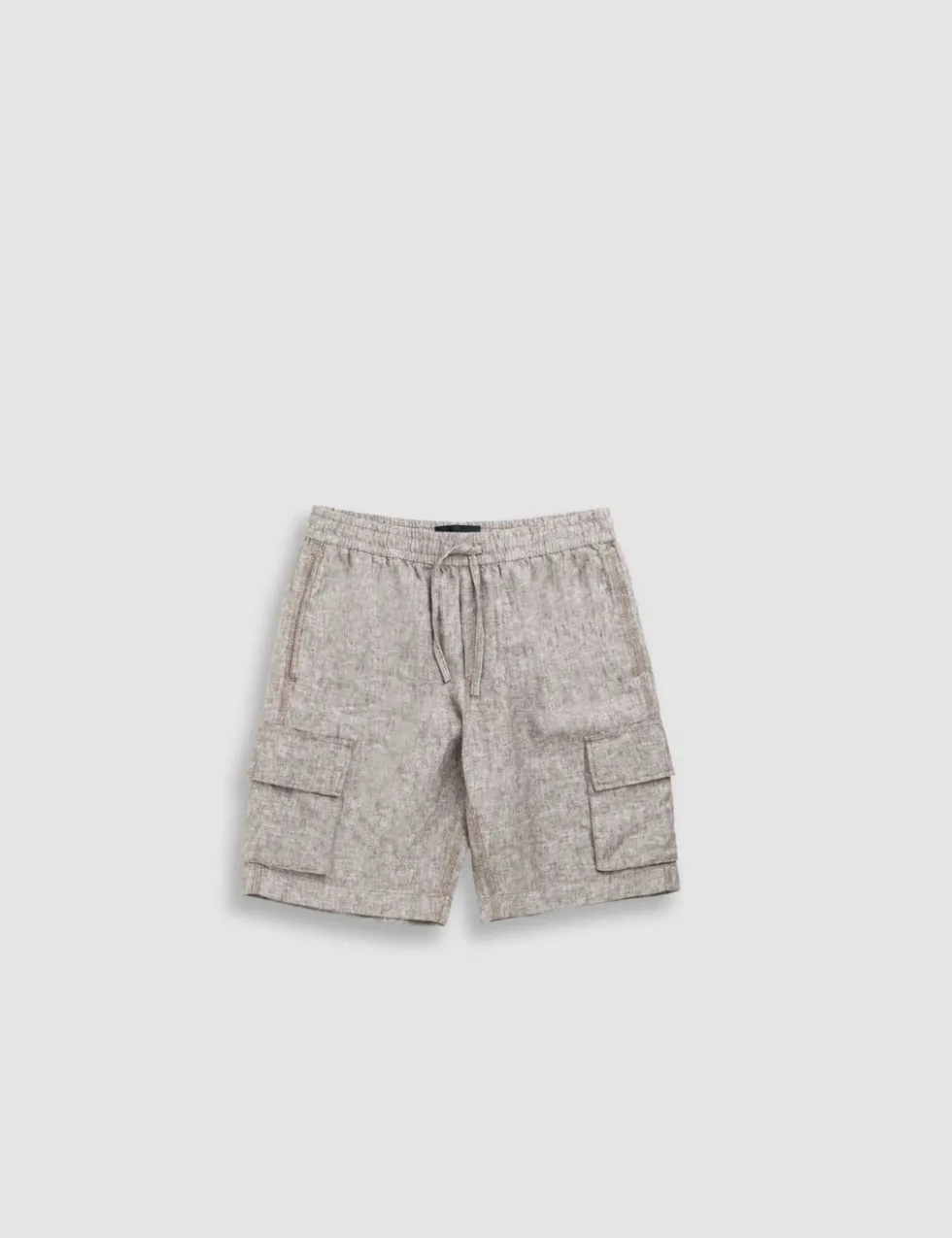 Pure Linen Cargo Shorts