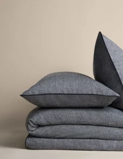 Pure Linen Chambray Bedding Set