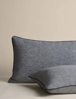 Pure Linen Chambray Bedding Set