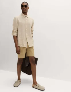 Pure Linen Check Shirt