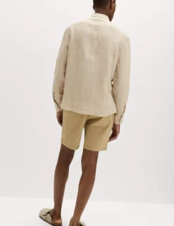 Pure Linen Check Shirt