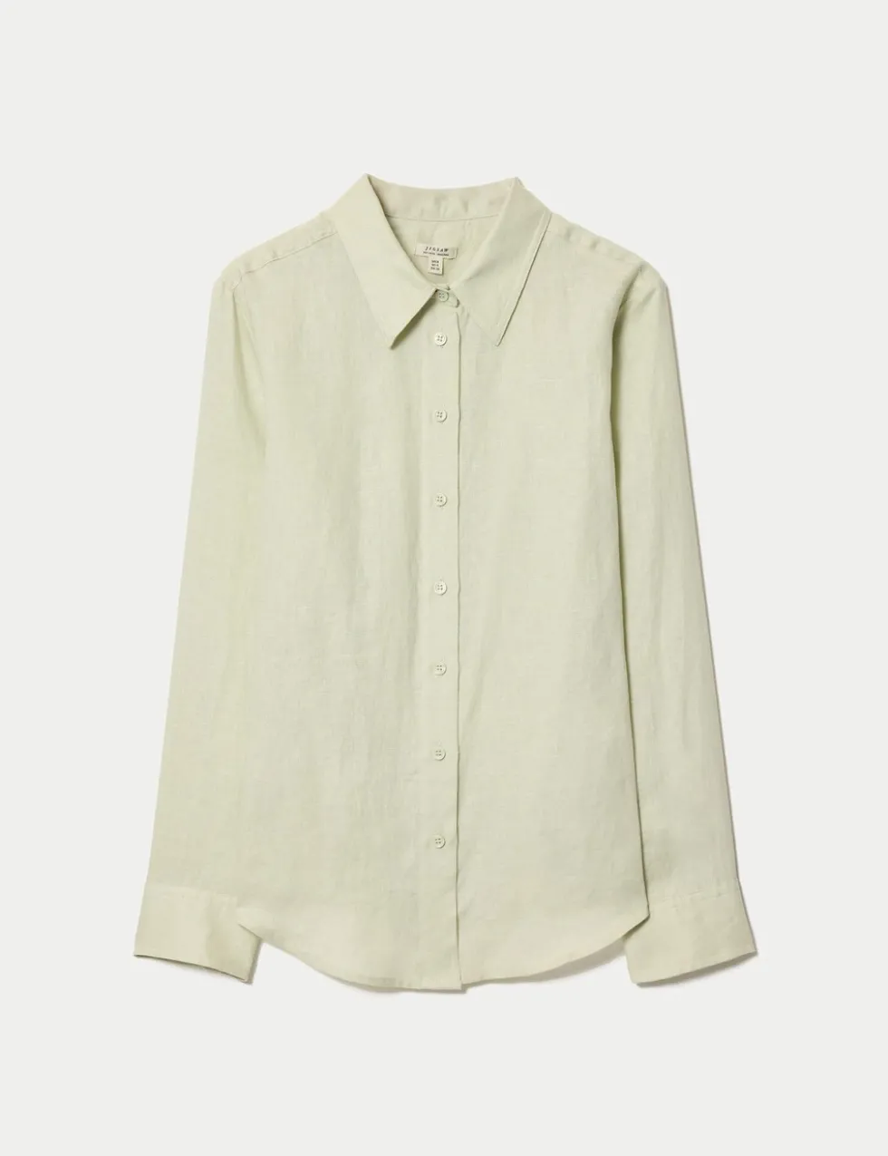 Pure Linen Collared Shirt