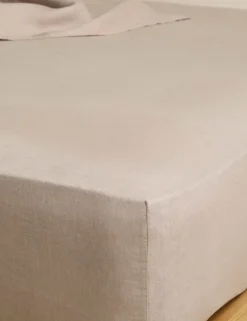 Pure Linen Deep Fitted Sheet