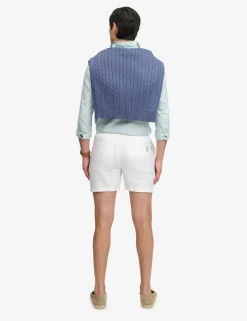 Pure Linen Elasticated Waist Shorts