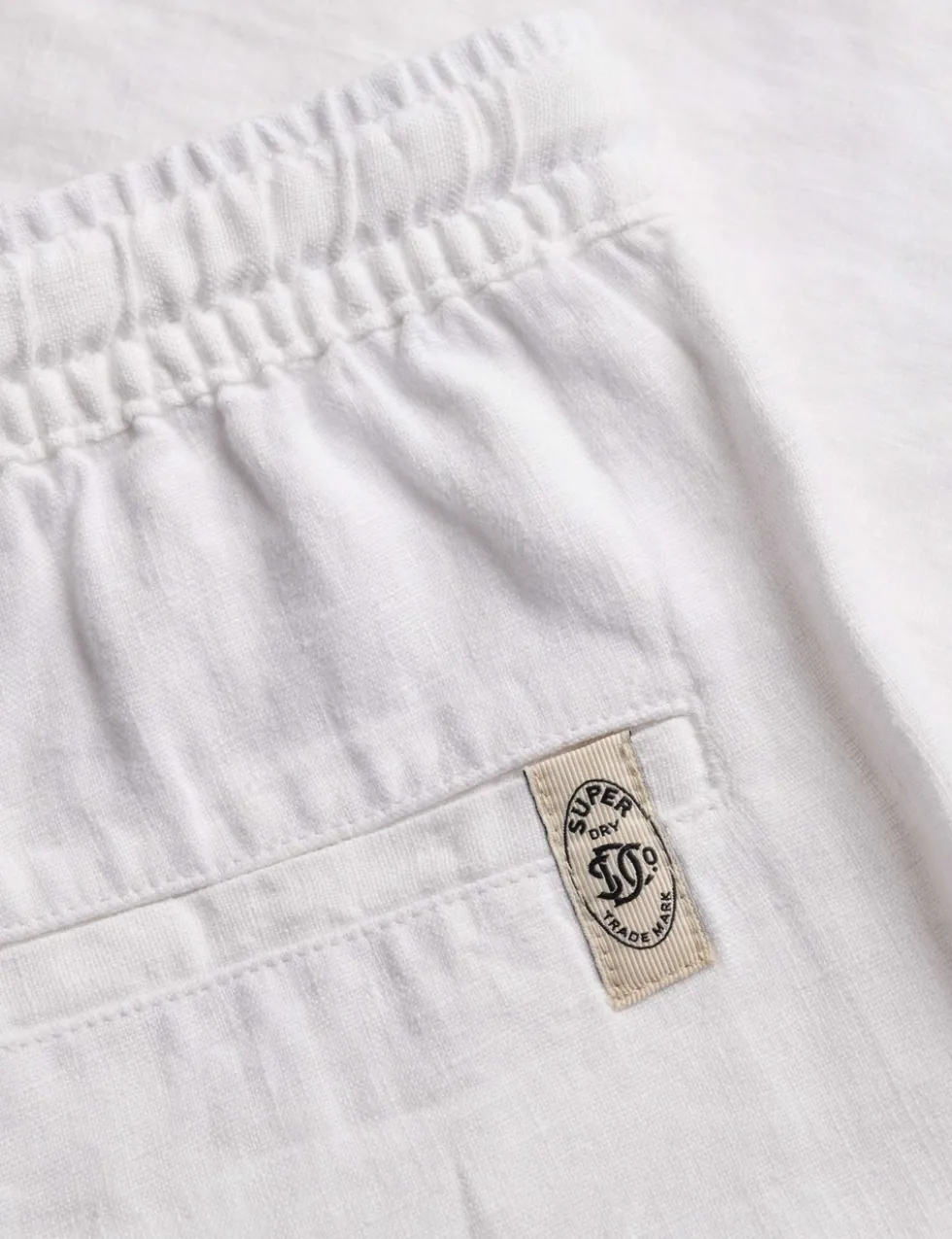 Pure Linen Elasticated Waist Shorts