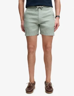 Pure Linen Elasticated Waist Shorts