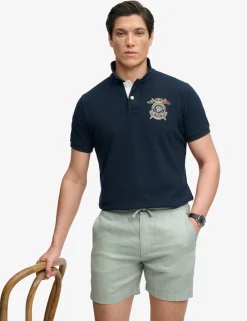 Pure Linen Elasticated Waist Shorts
