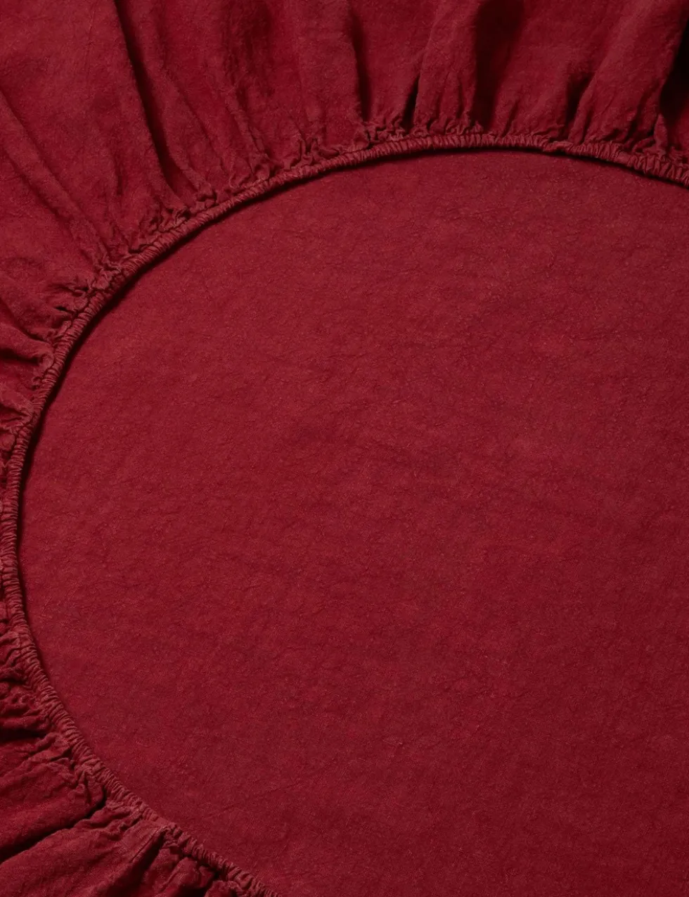 Pure Linen Fitted Sheet