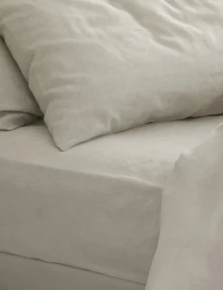 Pure Linen Fitted Sheet